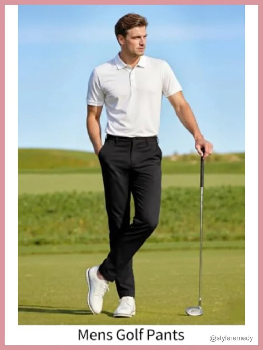 Slim Fit Chinos Stretch Twill Dress Pants Lightweight Business Casual Khakis